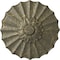 Ekena Millwork Shakuras Ceiling Medallion (Fits Canopies up to 1 3/8"), 9"OD x 1 3/8"P, Witch Hazel Crackle CM09SHWHC - alternate 1
